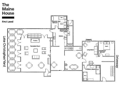 The Maine House Floorplan